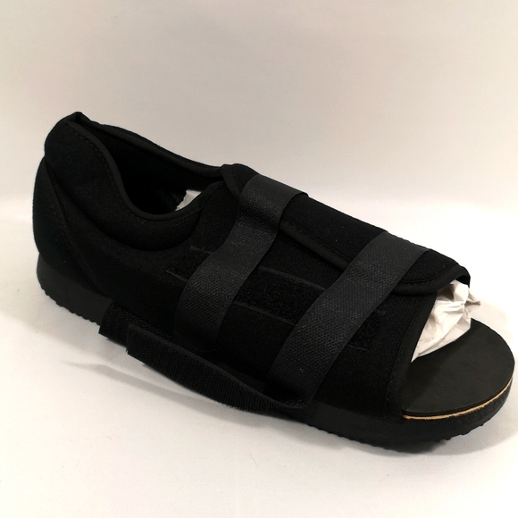 OTC Ortho Men's Softie Shoe Black Medium. New, sole measures 11.25" - Picture 1 of 4